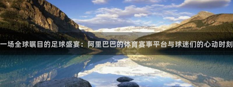 一场全球瞩目的足球盛宴：阿里巴巴的体育赛事平台与球迷们的心动