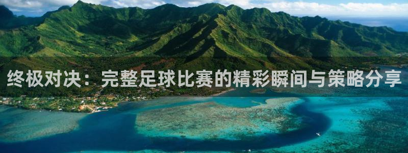  终极对决：完整足球比赛的精彩瞬间与策略分享