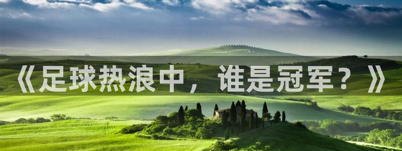《足球热浪中，谁是冠军？》